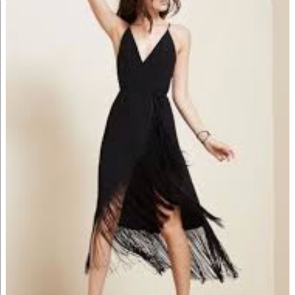 reformation fringe dress